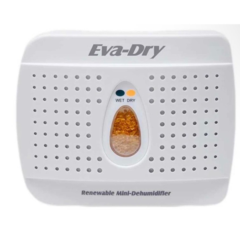 Eva-Dry E-333‎ Renewable Mini Dehumidifier White Cordless Reusable Moisture E333